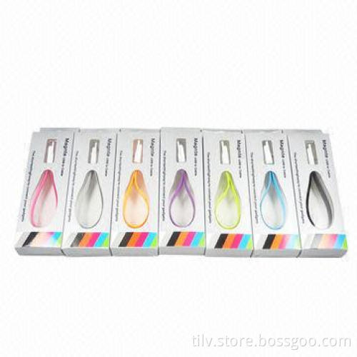 Convenient to carry magnetic cable for iPhone 5/flat colorful data line